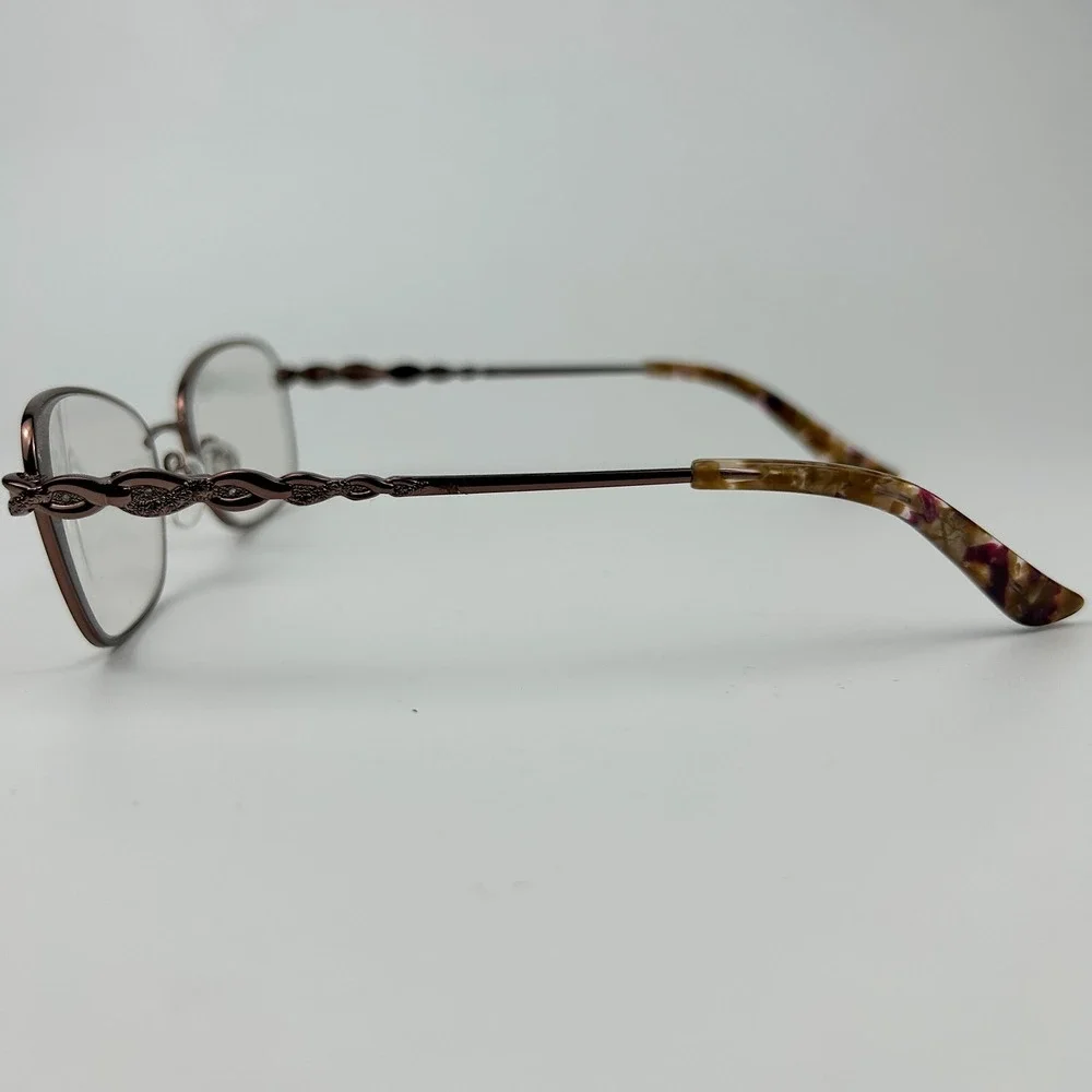 Gloria Vanderbilt Zyloware 168 M36 Women Eyeglasses Frame Rose Gold 53-17-135 mm